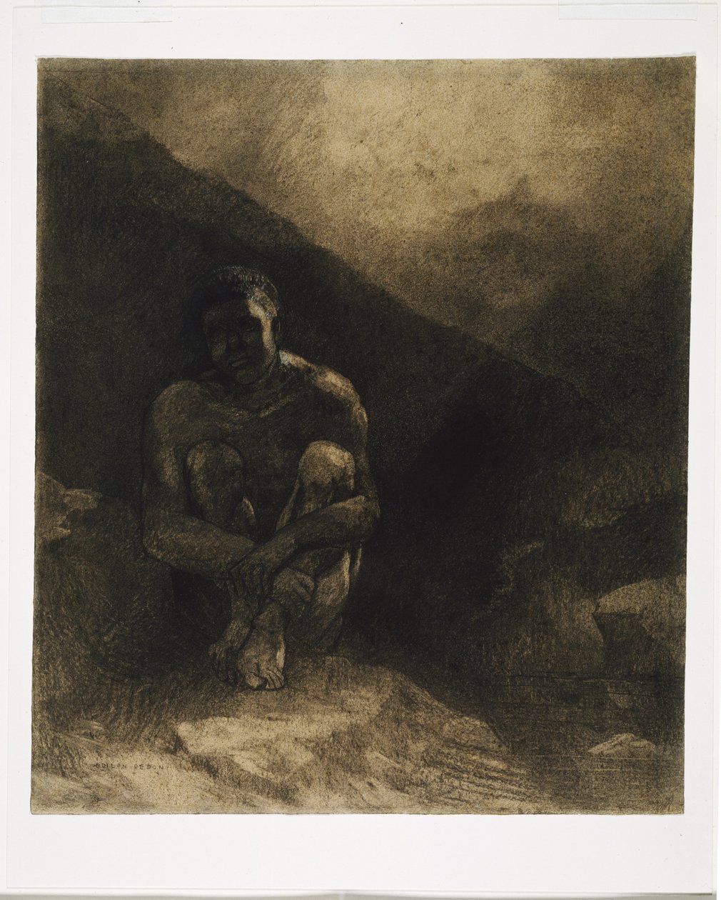 Oermens door Odilon Redon