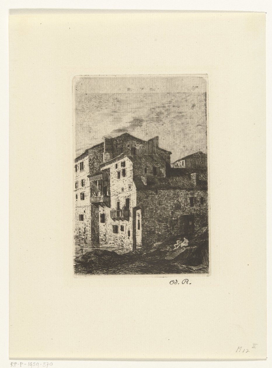 Saint-Jean-Pied-de-Port door Odilon Redon