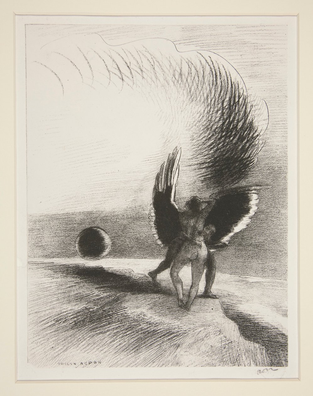Sous l door Odilon Redon