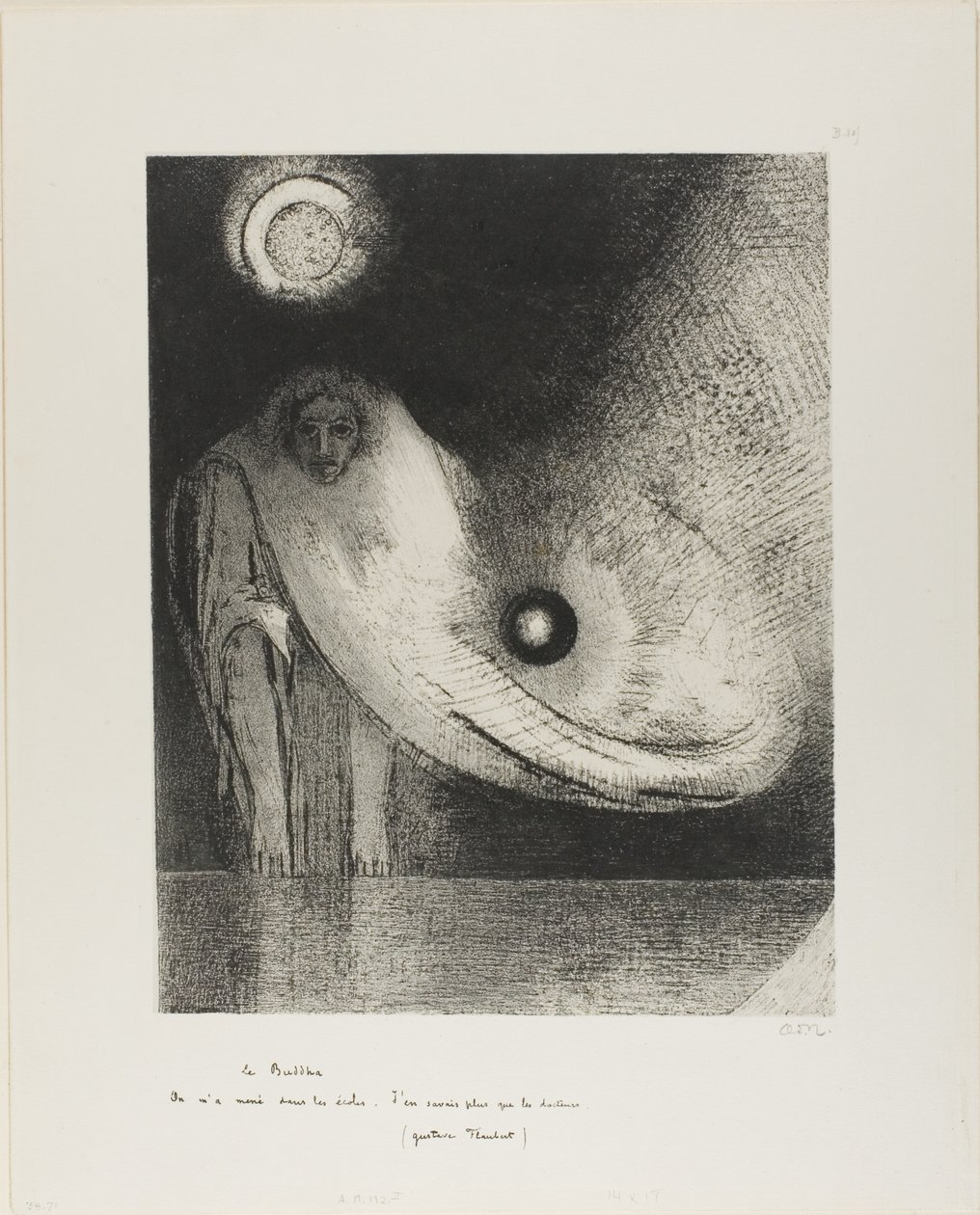 De Boeddha door Odilon Redon