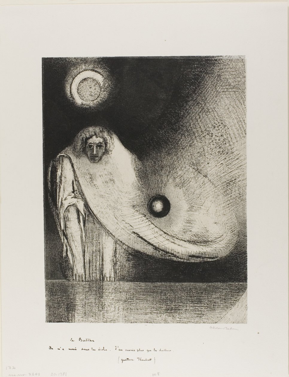 De Boeddha door Odilon Redon
