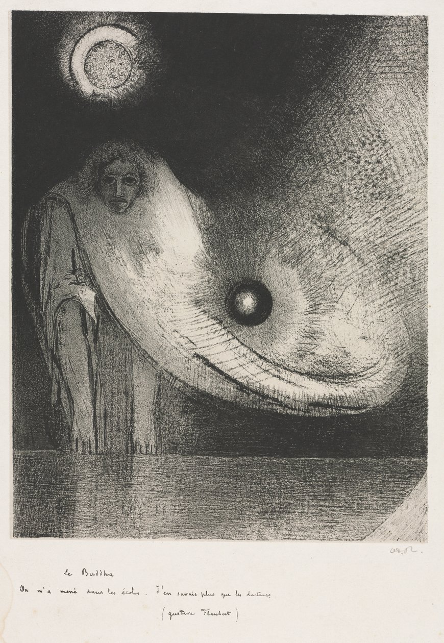 De Boeddha door Odilon Redon