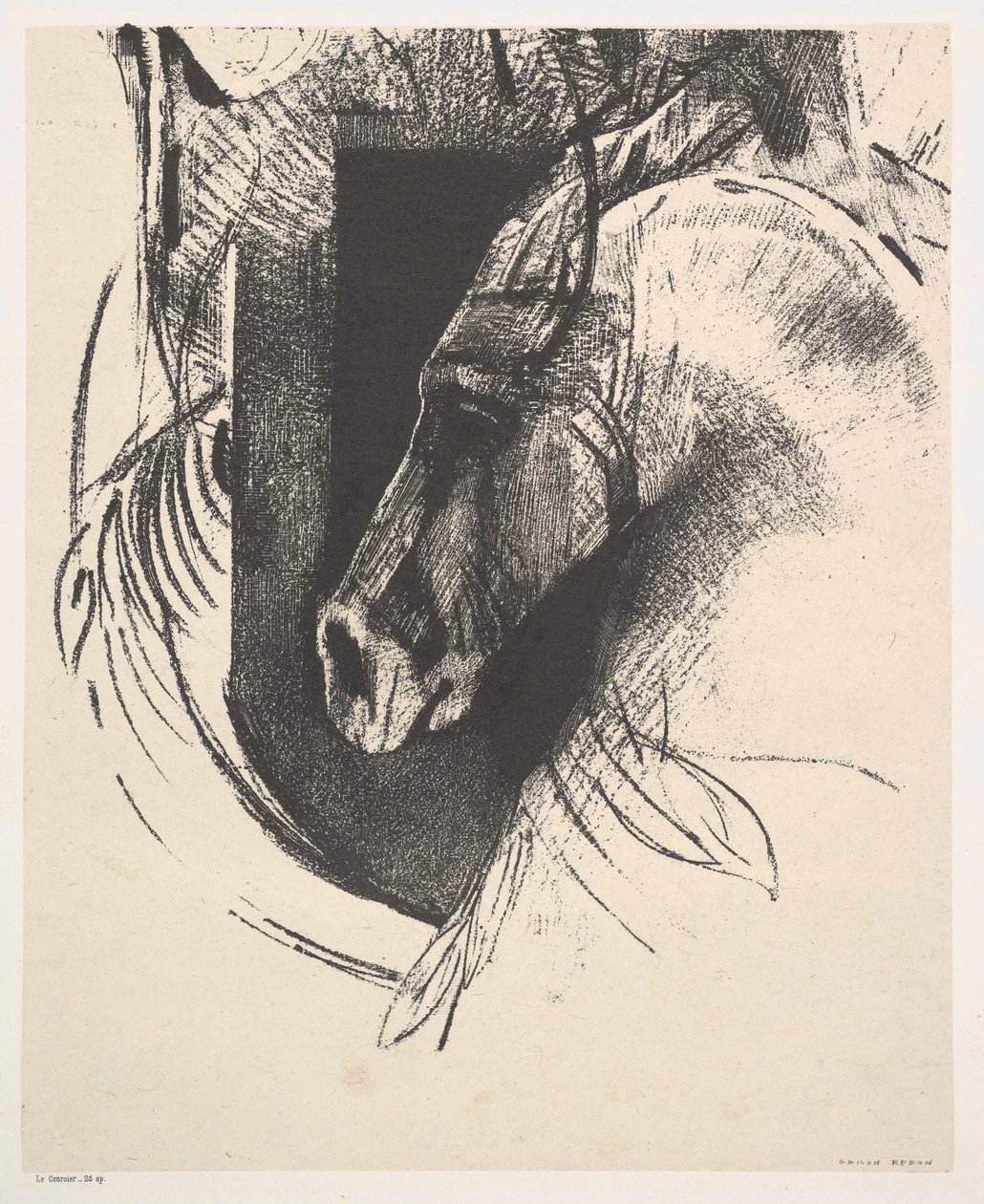 De Hengst, 1894 door Odilon Redon