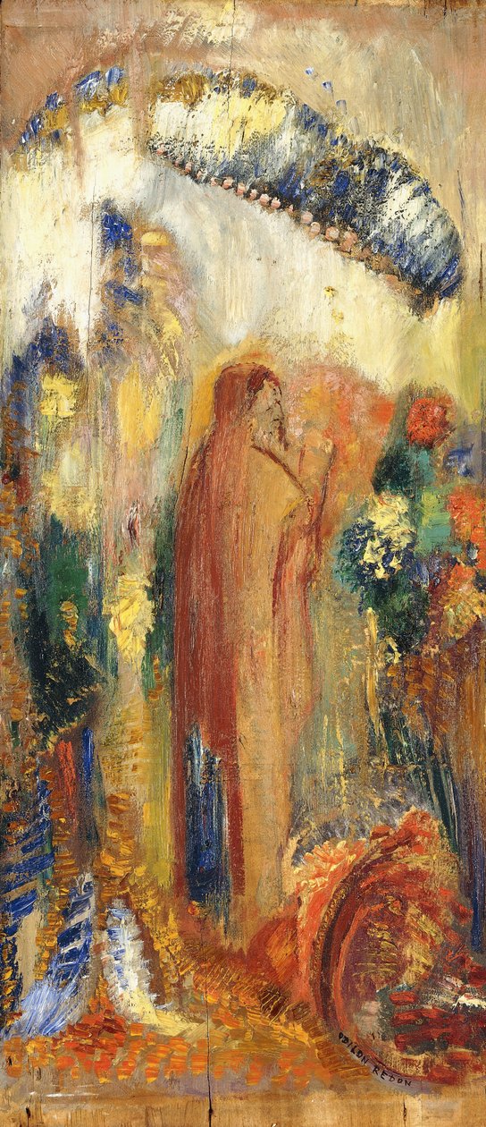 De preek door Odilon Redon