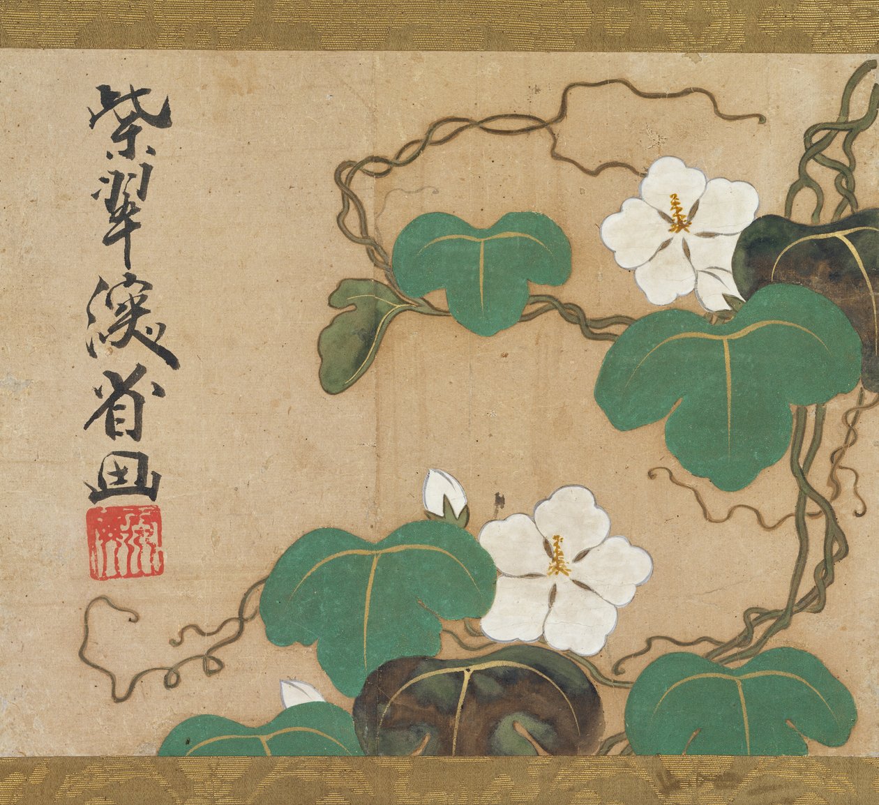 Avondglorie door Ogata Kenzan