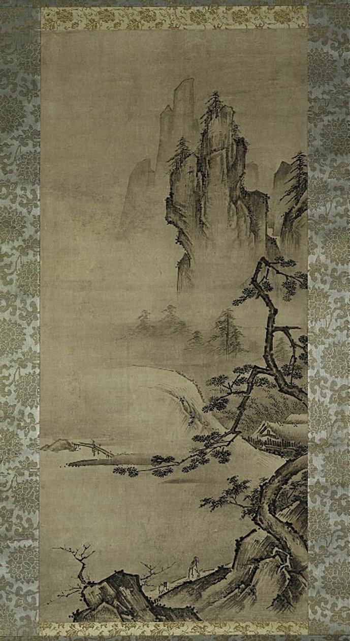 Landschap door Oguri Sotan