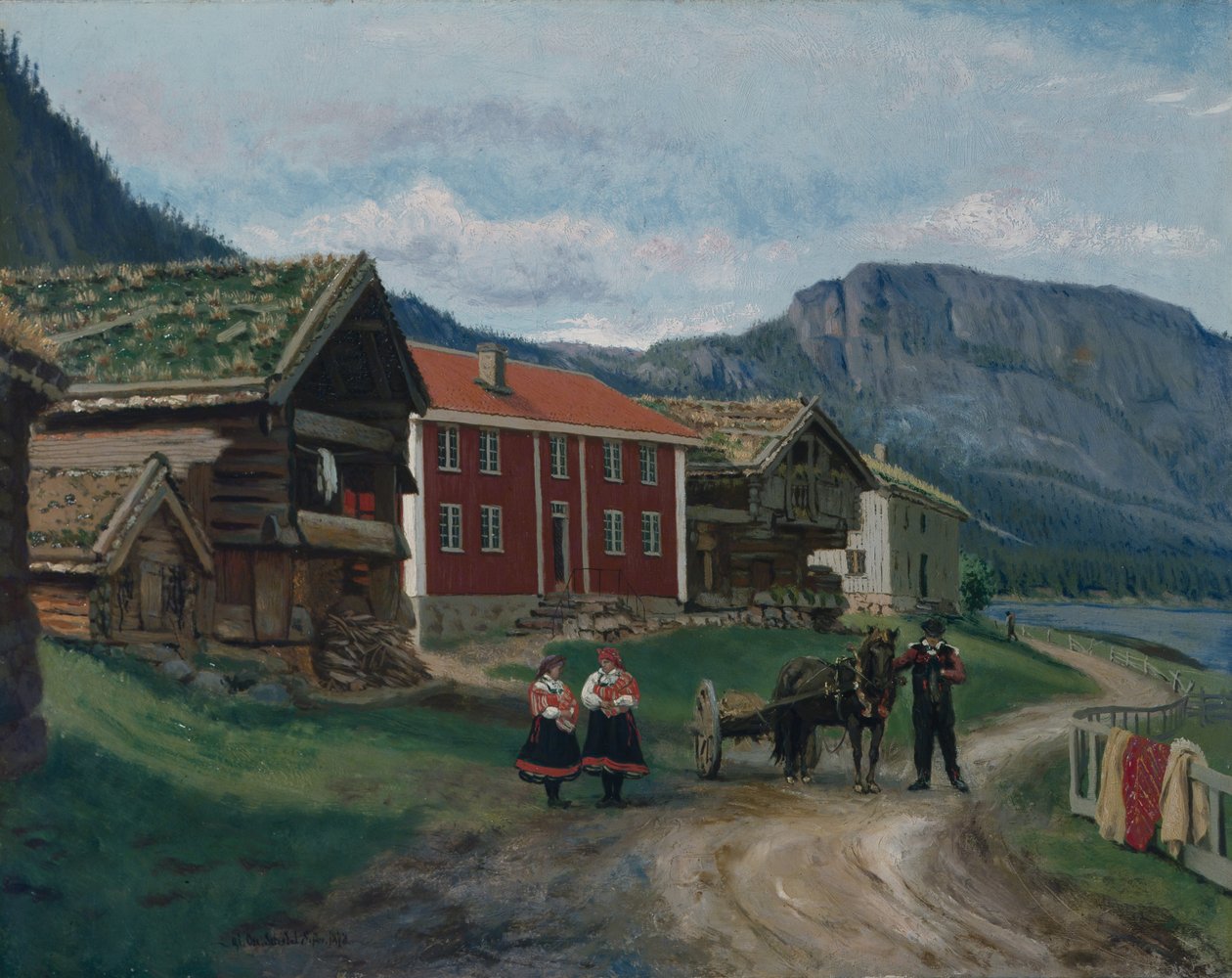 Setesdal door Olaf Isaachsen