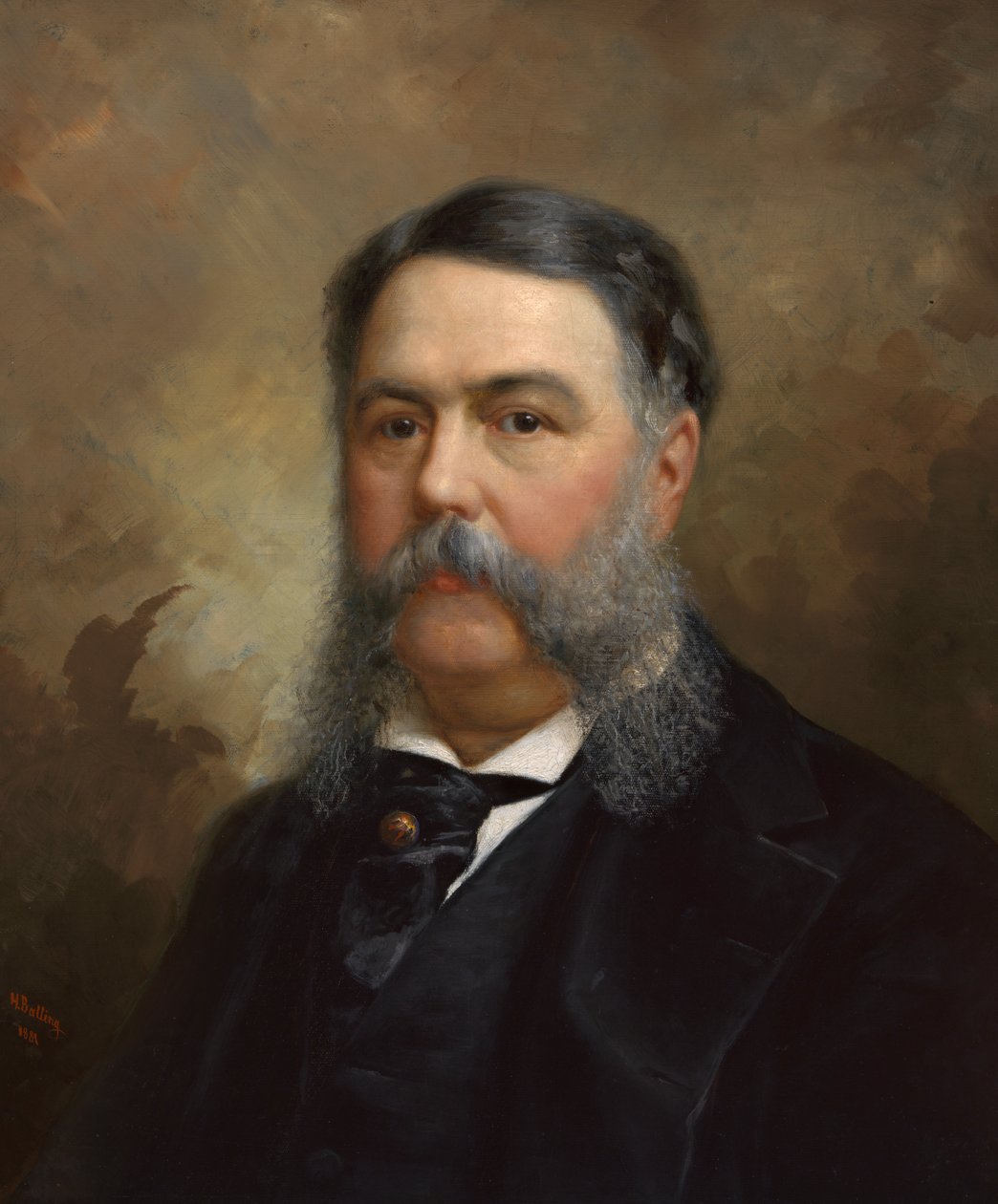 Chester A. Arthur door Ole Peter Hansen Balling