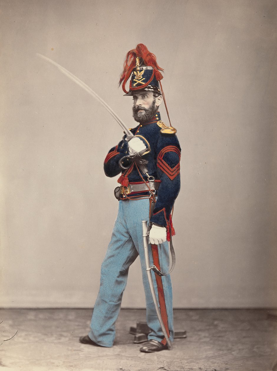 Lichte Artillerie, Sergeant Majoor, 1866 door Oliver H. Willard.