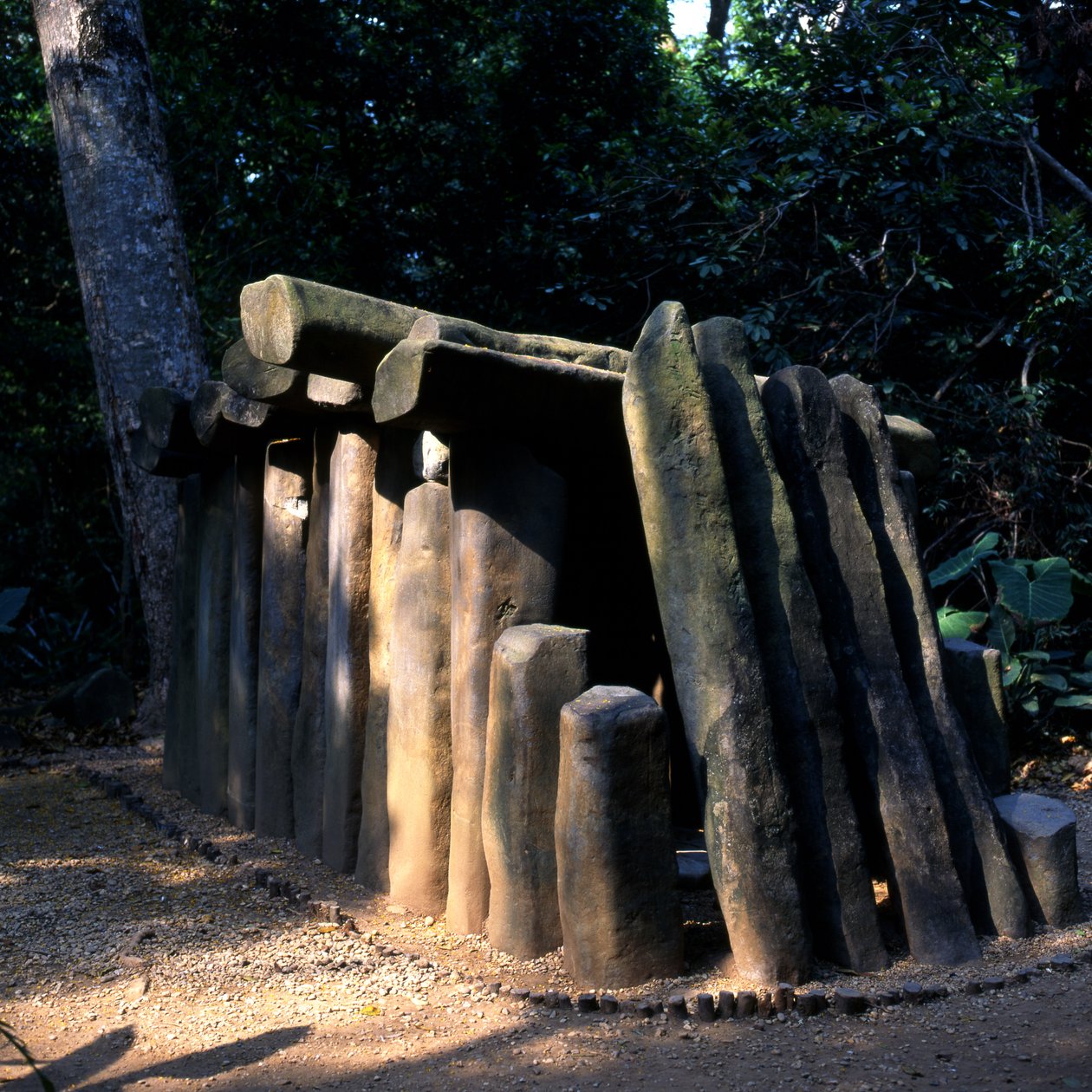 Graf nr. 7, Preklassieke periode (basaltsteen) door Olmec