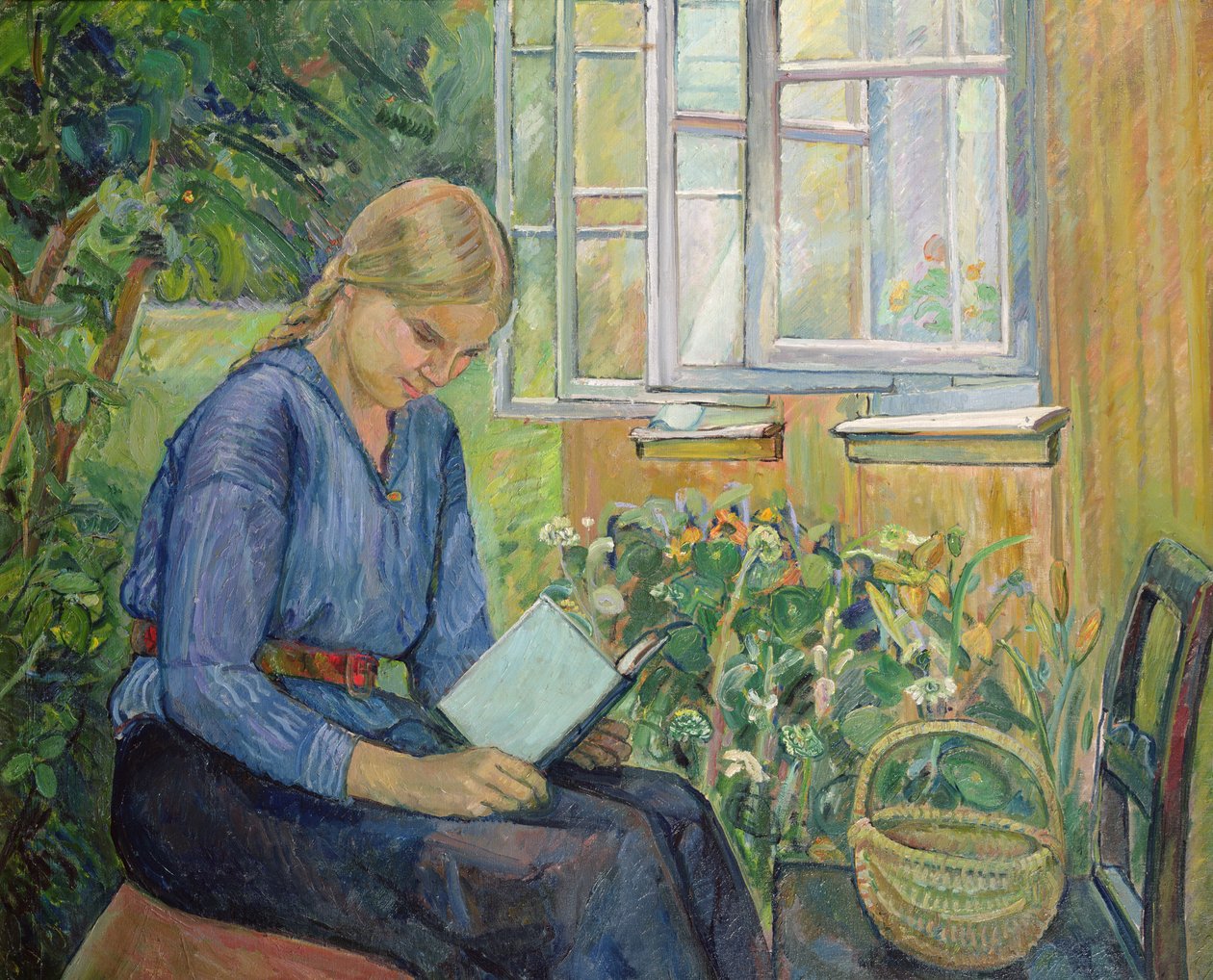 Eva leest door Oluf Wold Thorne