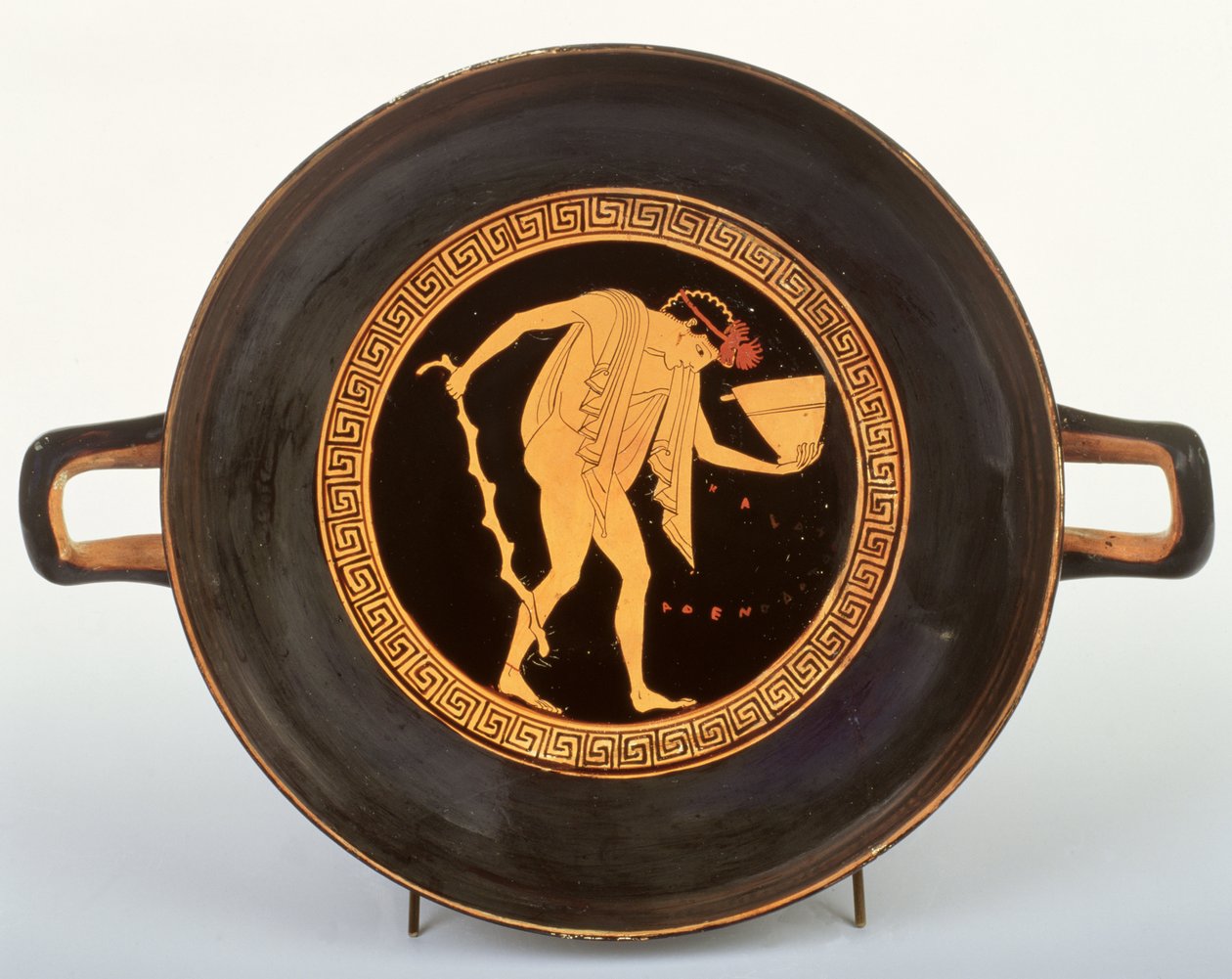 Attische roodfigurige kylix, 500-480 v.Chr. door Onesimos Painter