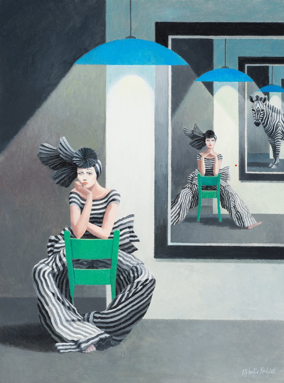 Kleine rode stip door Ophelia Redpath