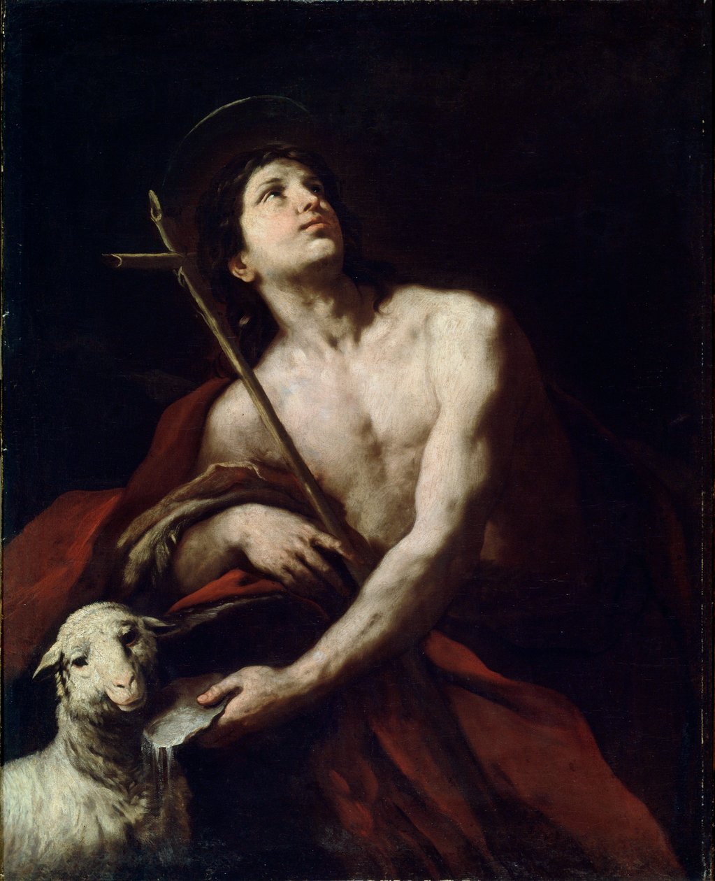 Sint Jan de Doper, 17e eeuw door Orazio Ferraro