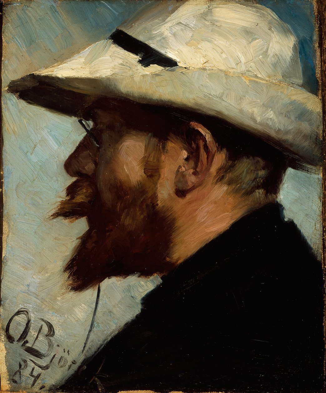 P.S. Krøyer door Oscar Gustaf Bjorck