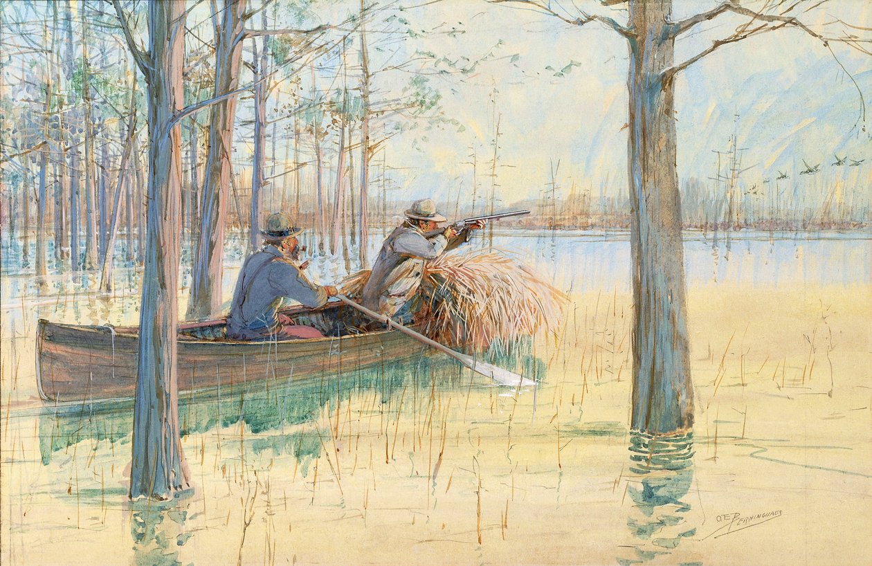 De Eendenjagers door Oscar Edward Berninghaus
