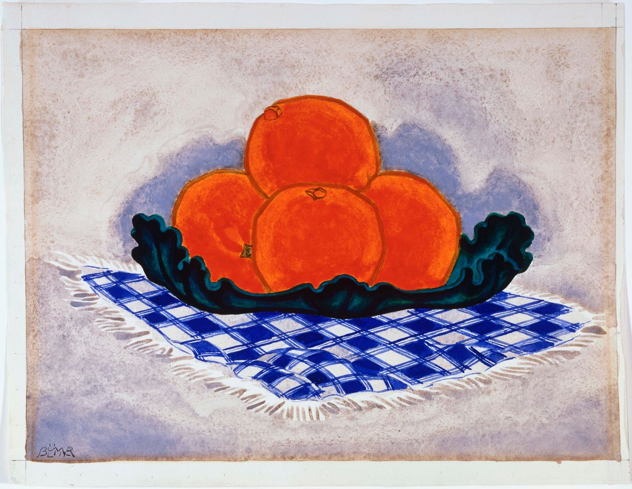 Sinaasappels door Oscar Florianus Bluemner