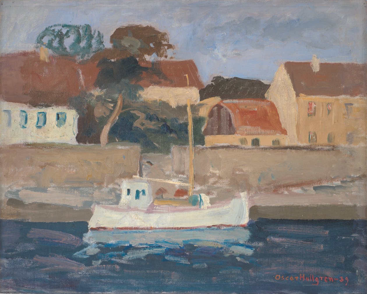 Nacht, Christiansø door Oscar Hullgren