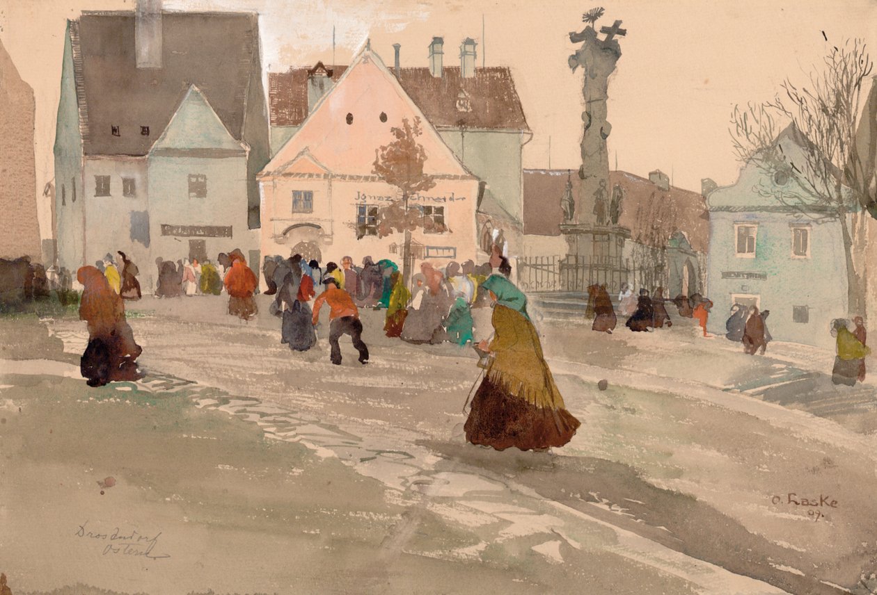 Drosendorf door Oskar Laske