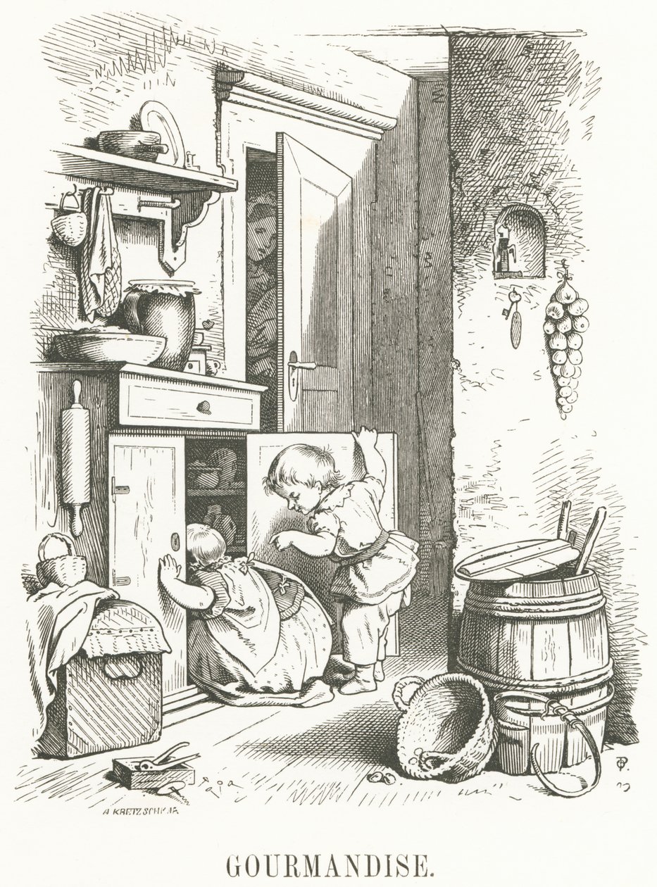 G: Gulzigheid door Oskar Pletsch