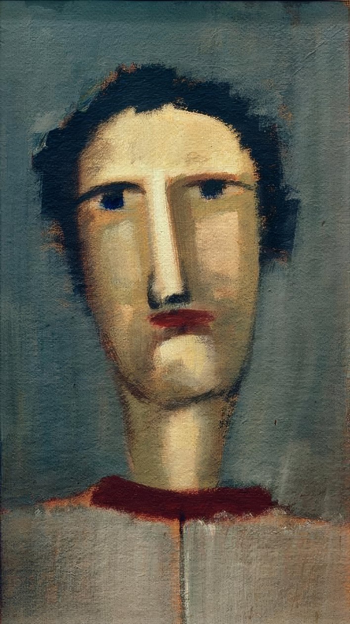 Quattrocentist door Oskar Schlemmer