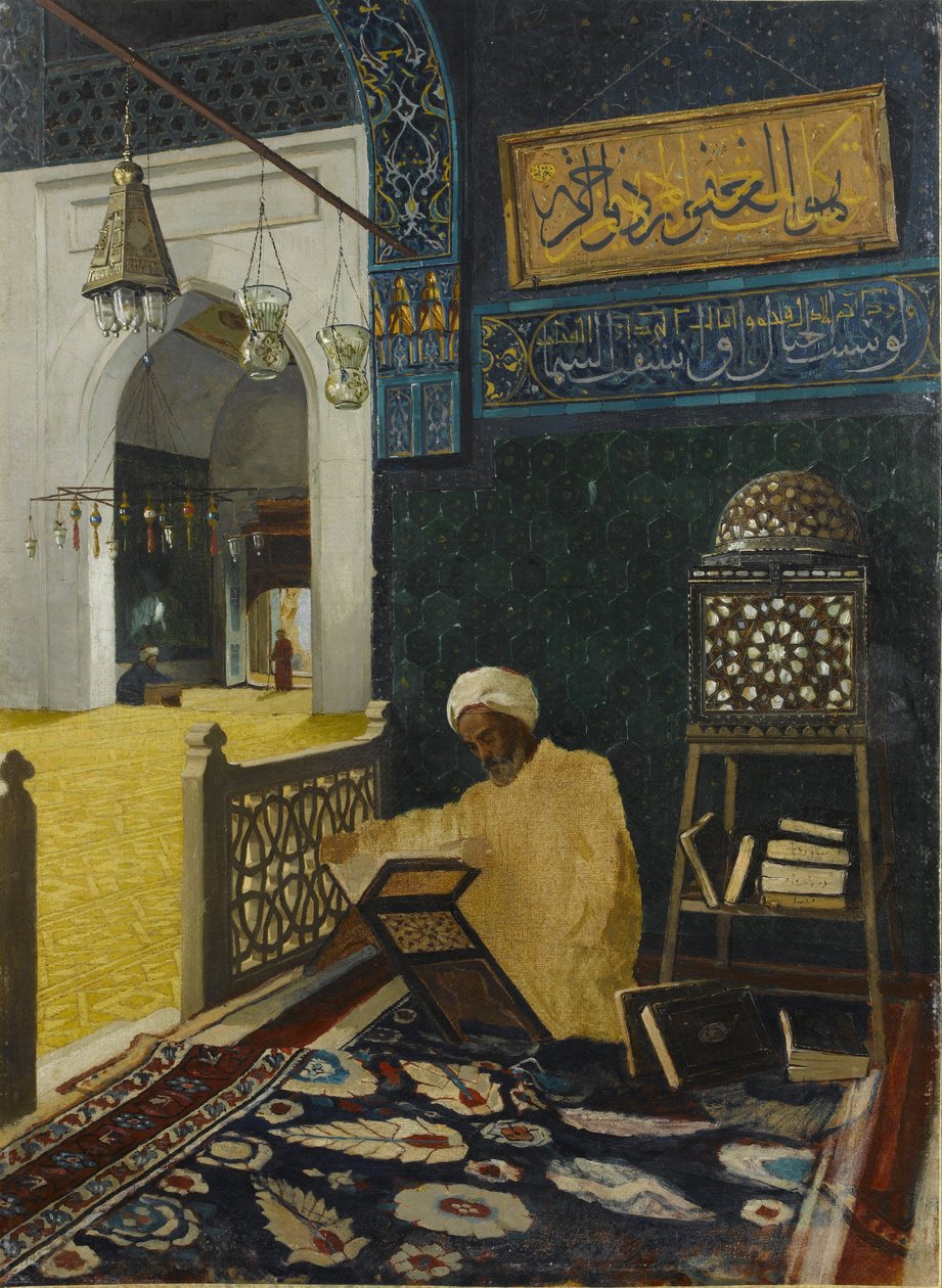 Recitatie van de Koran door Osman Hamdi Bey