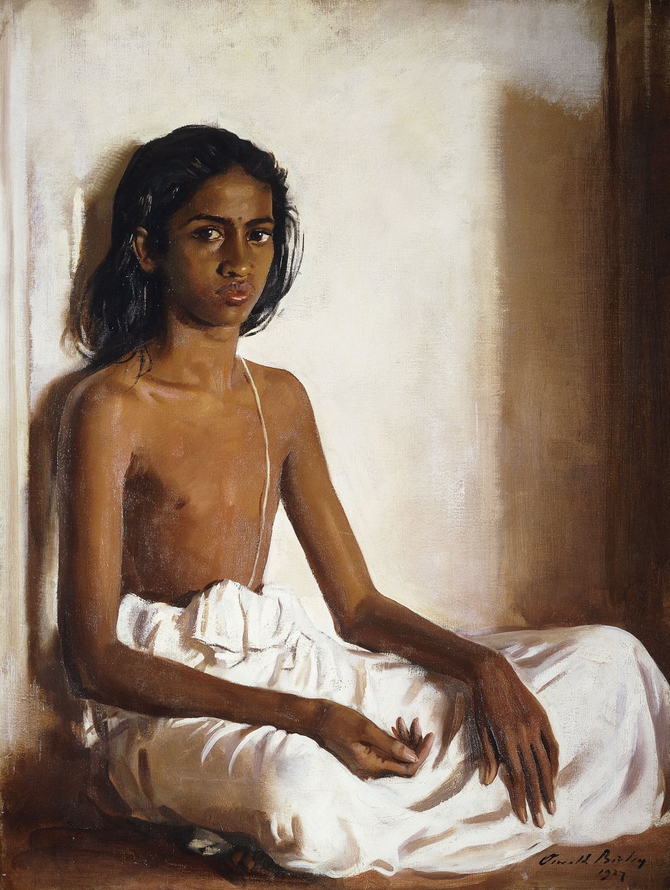 Een Indiase Jongen door Oswald Hornby Joseph Birley