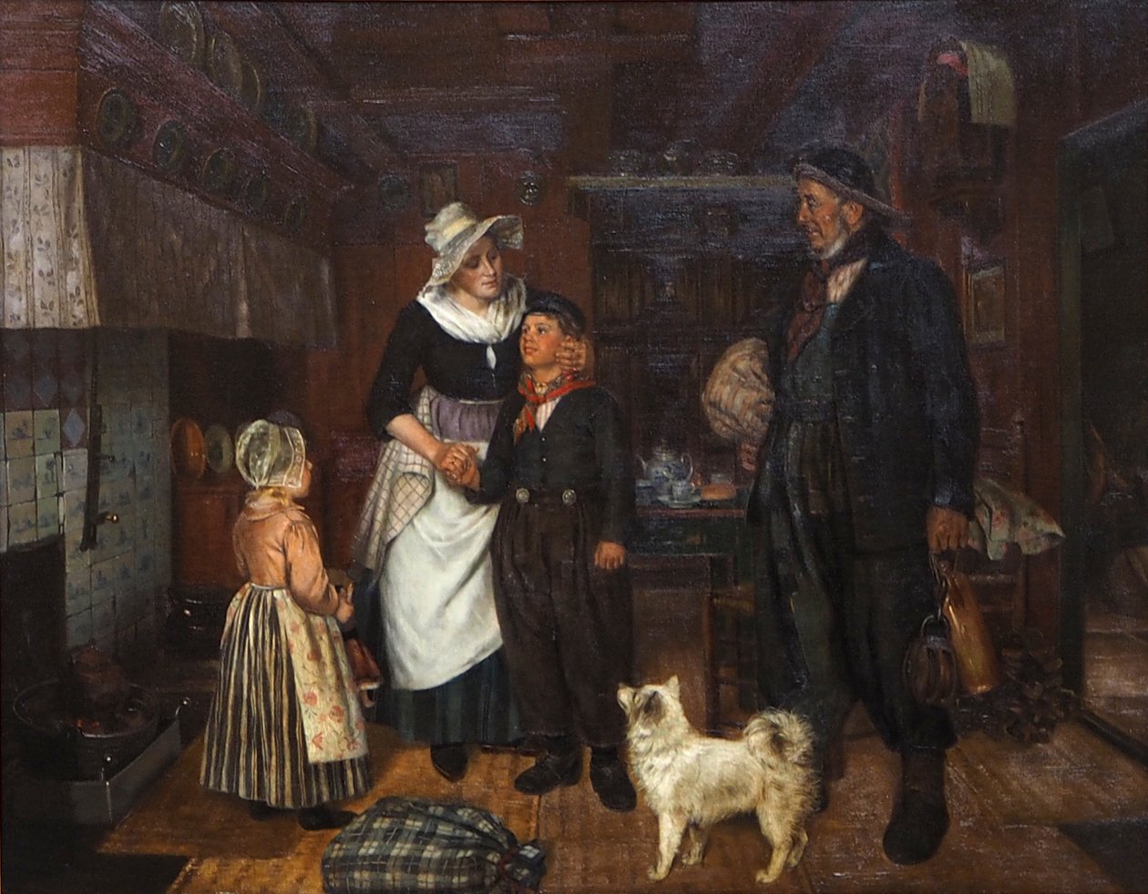 Onbekend schilderij door Otto Kirberg