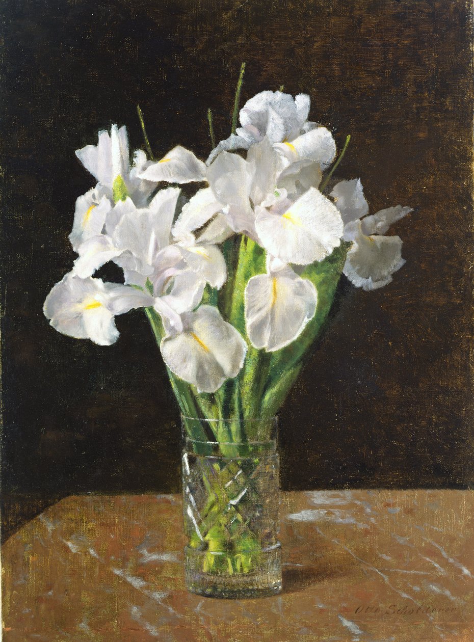 Iris, 1894 door Franz Otto Scholderer