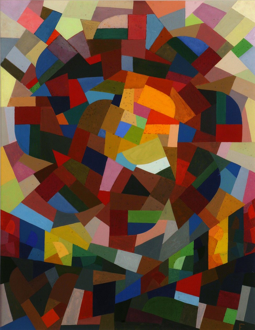 La Rosace II door Otto Freundlich