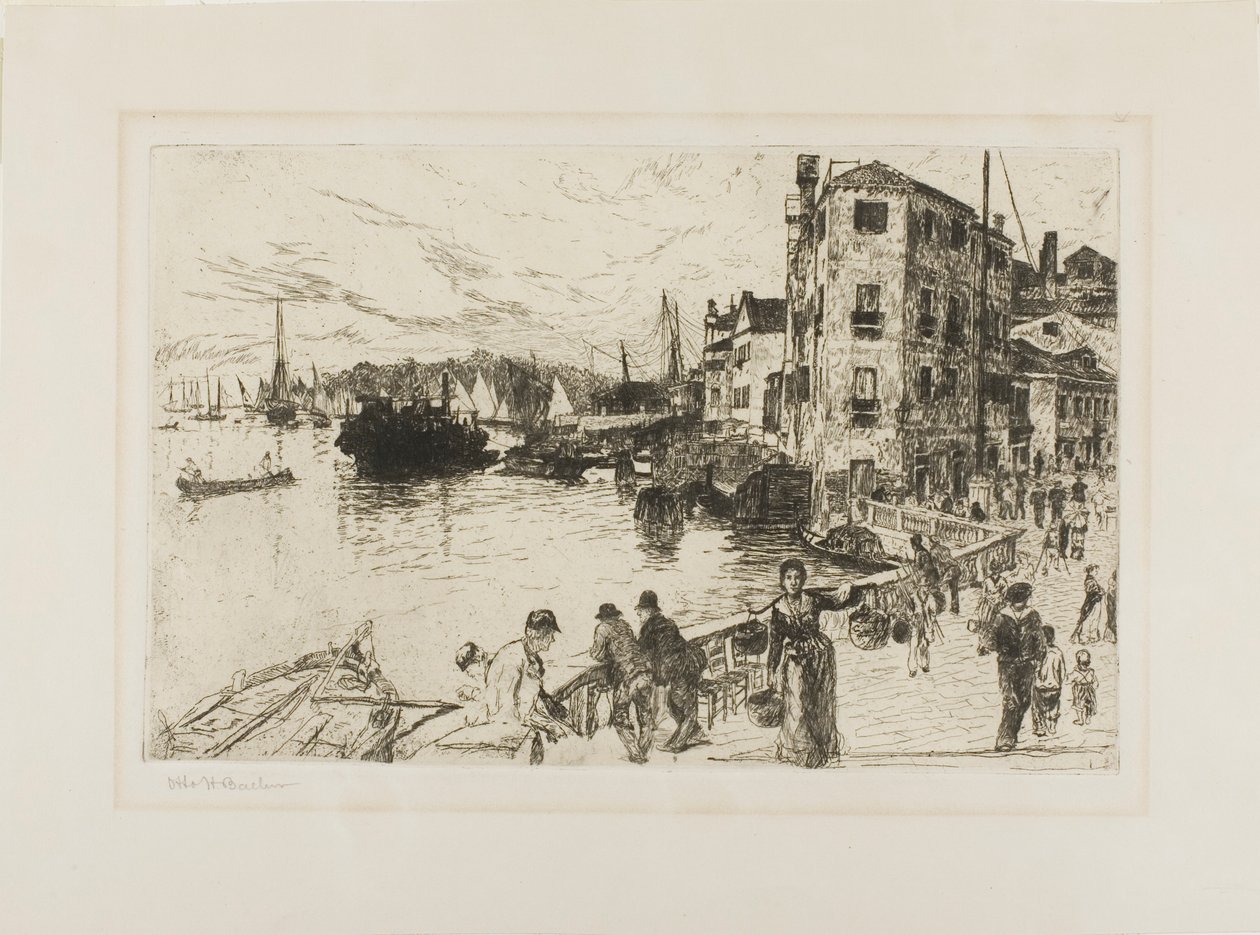 Kasteelwijk, Riva door Otto Henry Bacher