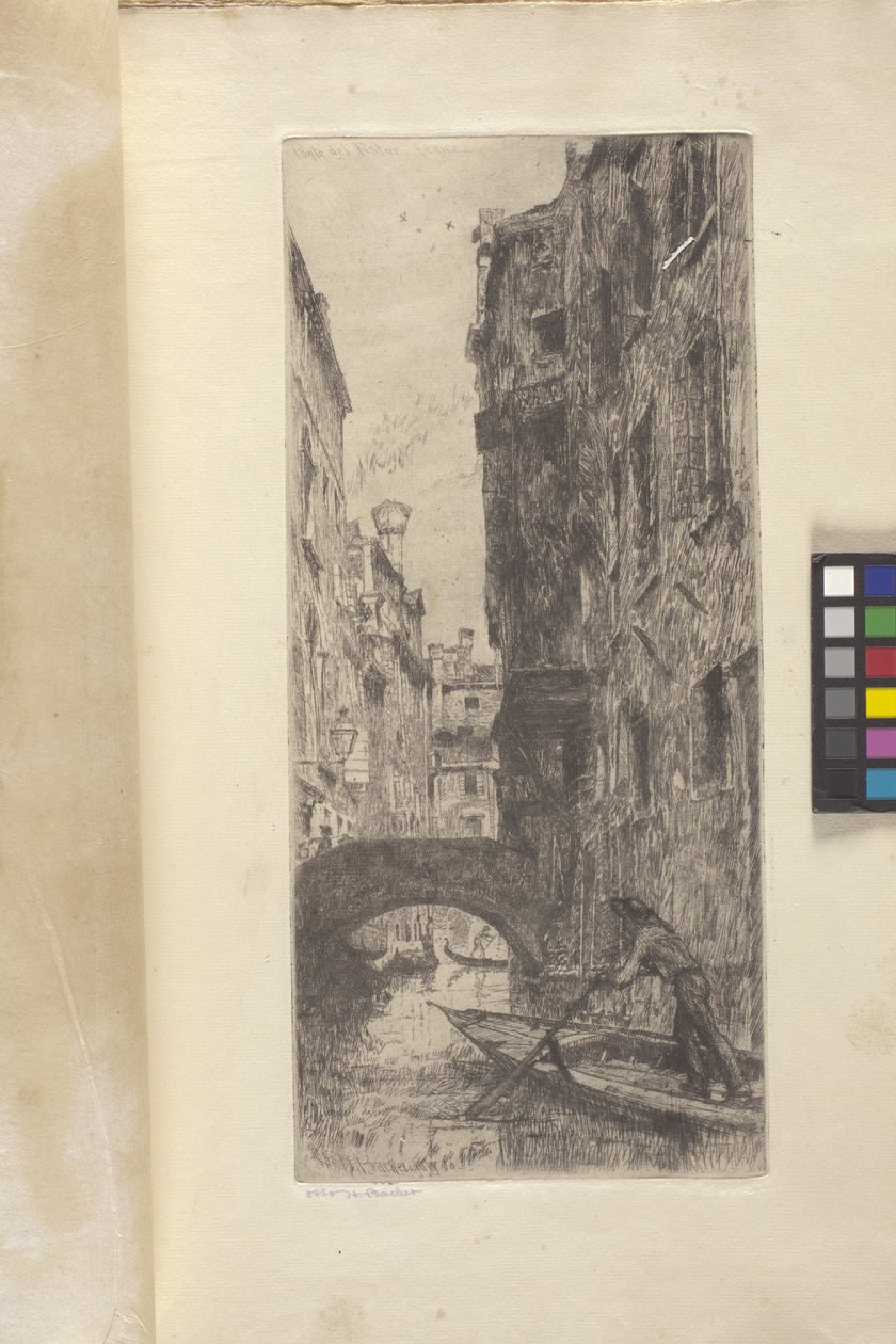Ponte Del Pistor door Otto Henry Bacher