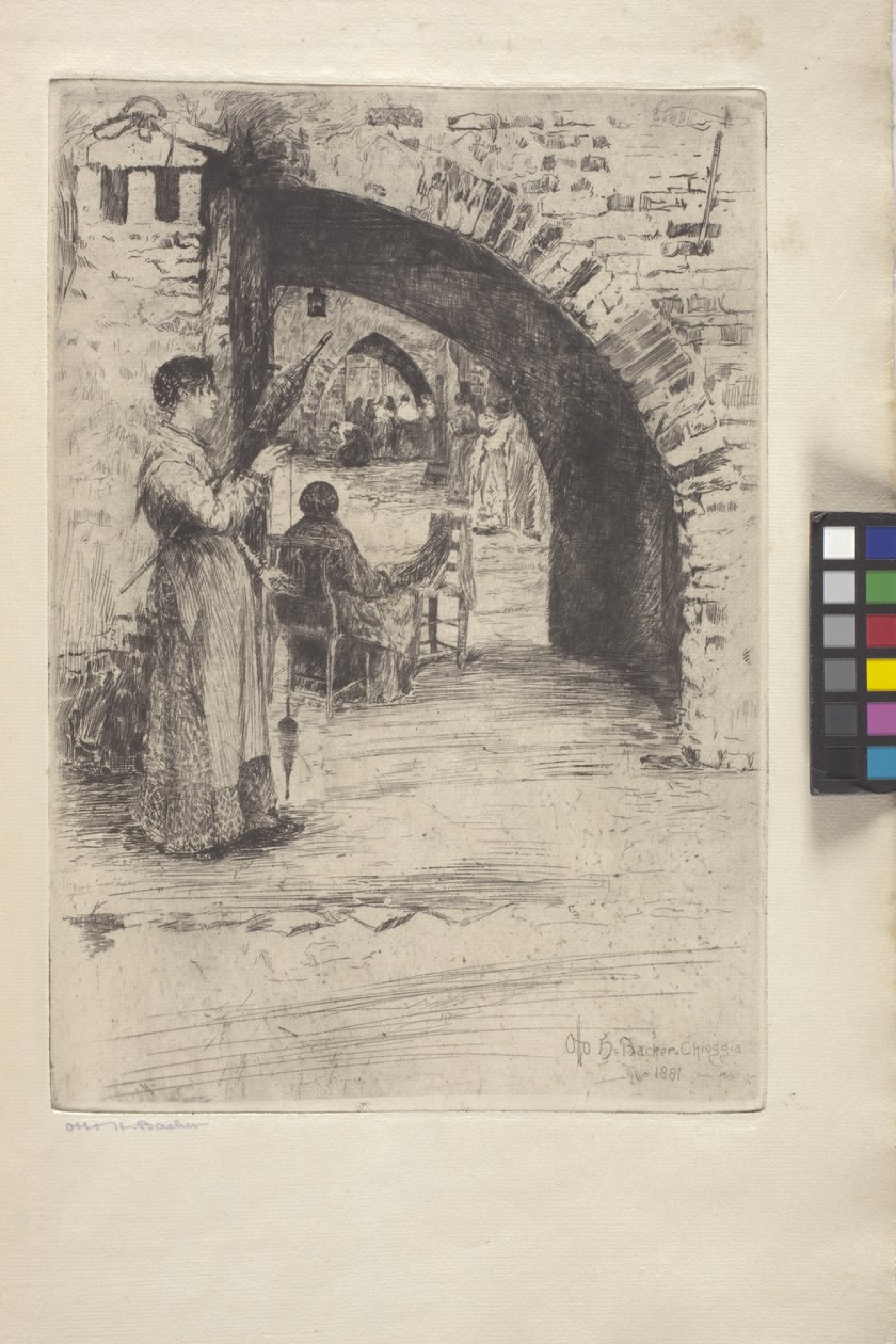 Nettenmakers door Otto Henry Bacher