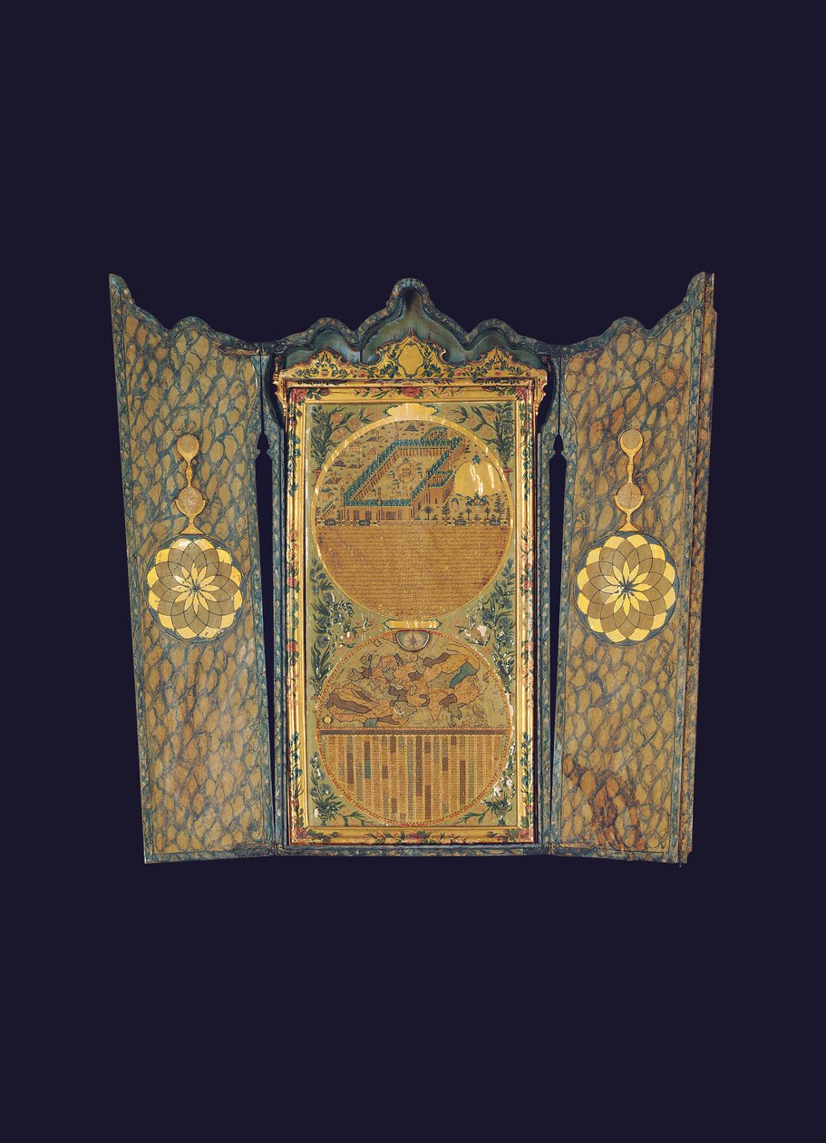 Qibla Kompas, Constantinopel door Ottoman School