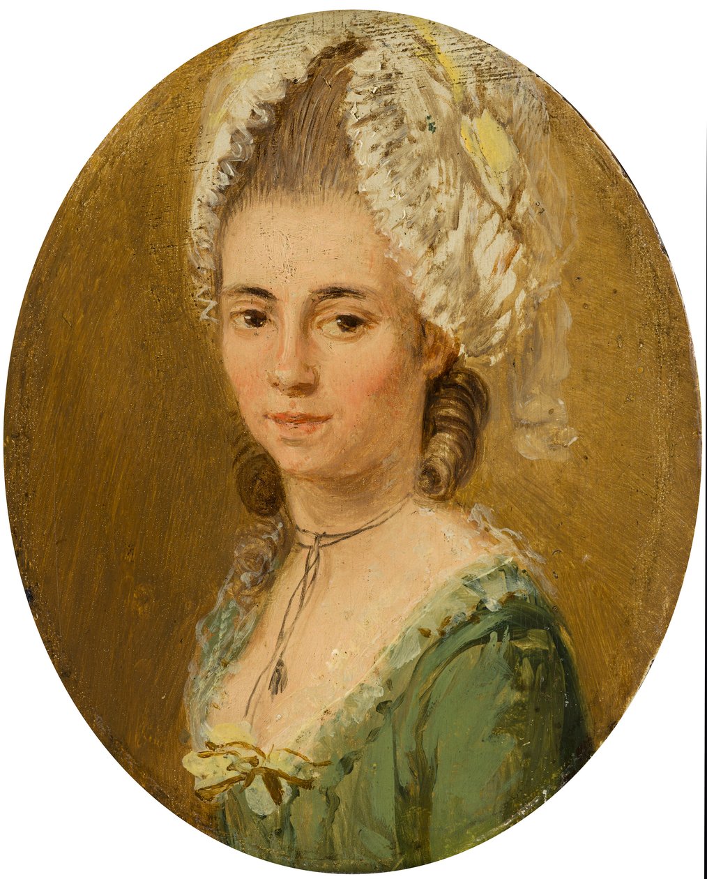 Portret van een vrouw door Ozias Humphry