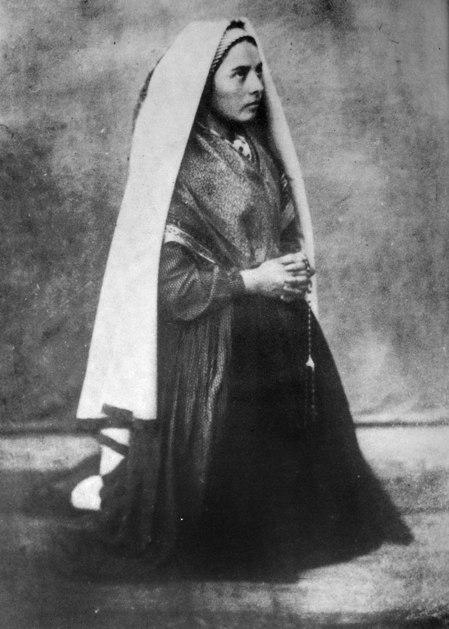 Sint Bernadette Soubirous, 1861 of 1862 door P. Bernadou
