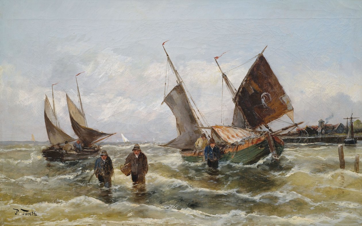 Marine aan de Oostzee door P. Toretti