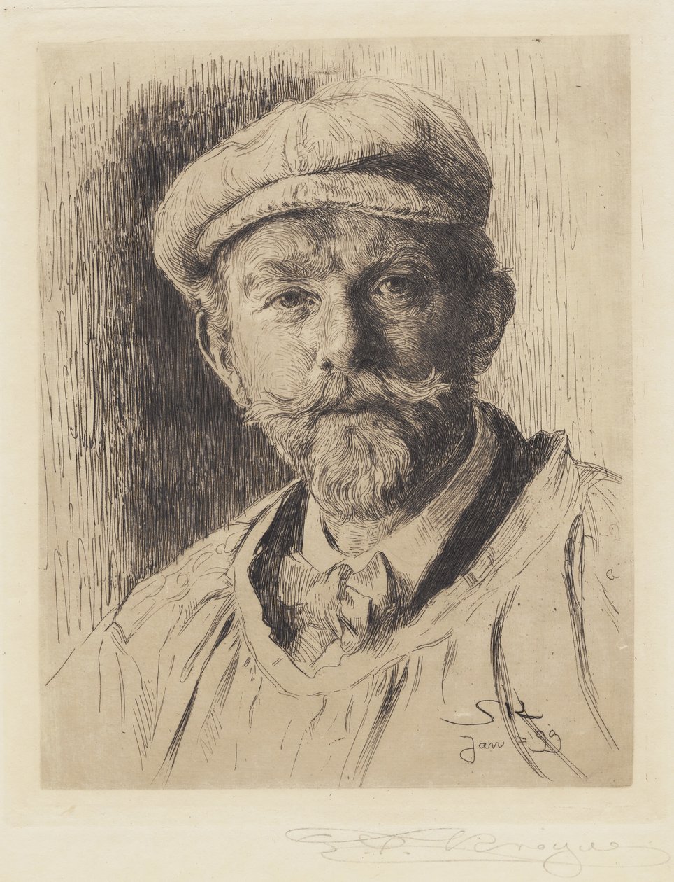 Zelfportret door Peder Severin Krøyer