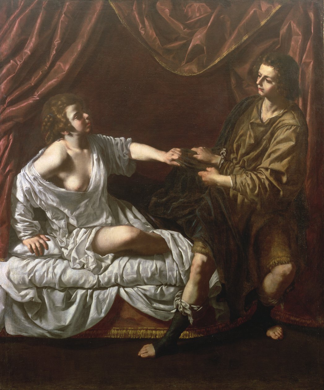 Jozef en de Vrouw van Potifar door Paolo Domenico Finoglia