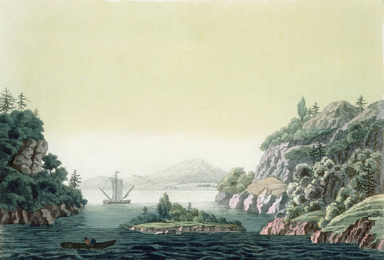 Uitzicht op de Potomac Rivier bij Mount Vernon door Paolo Fumagalli