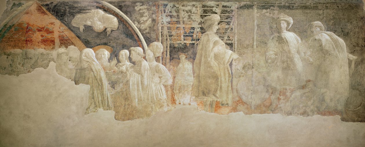Het offer en de euforie van Noach, 1446-8 door Paolo Uccello
