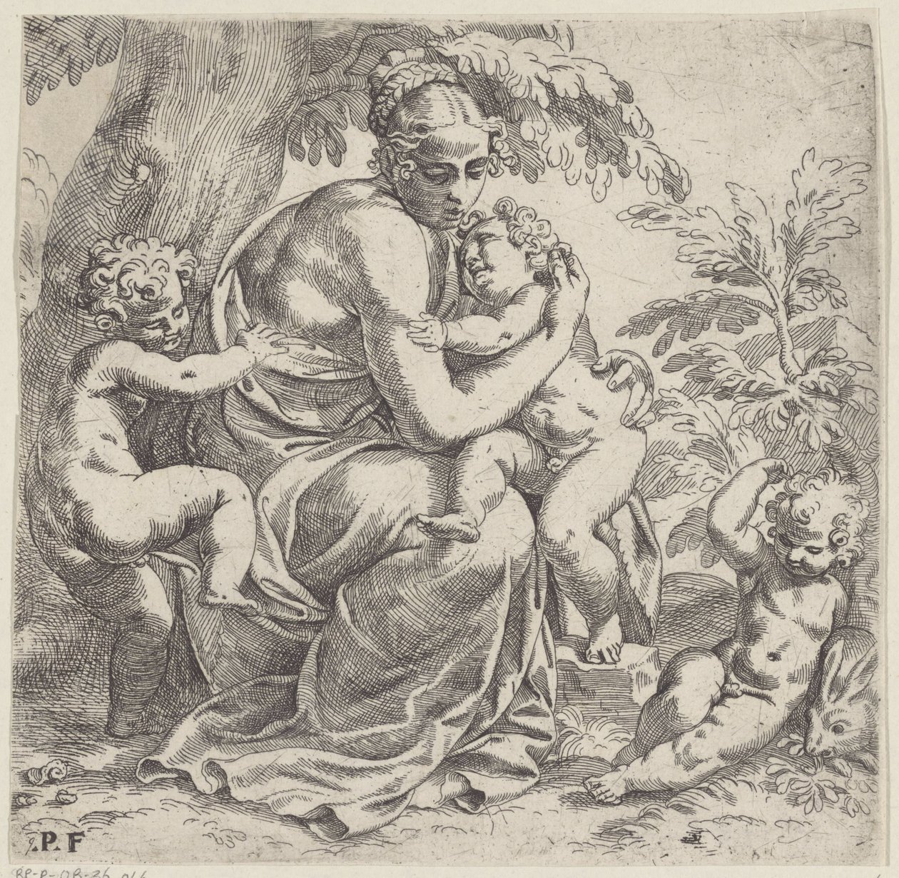 Liefde (Caritas) door Paolo Farinati