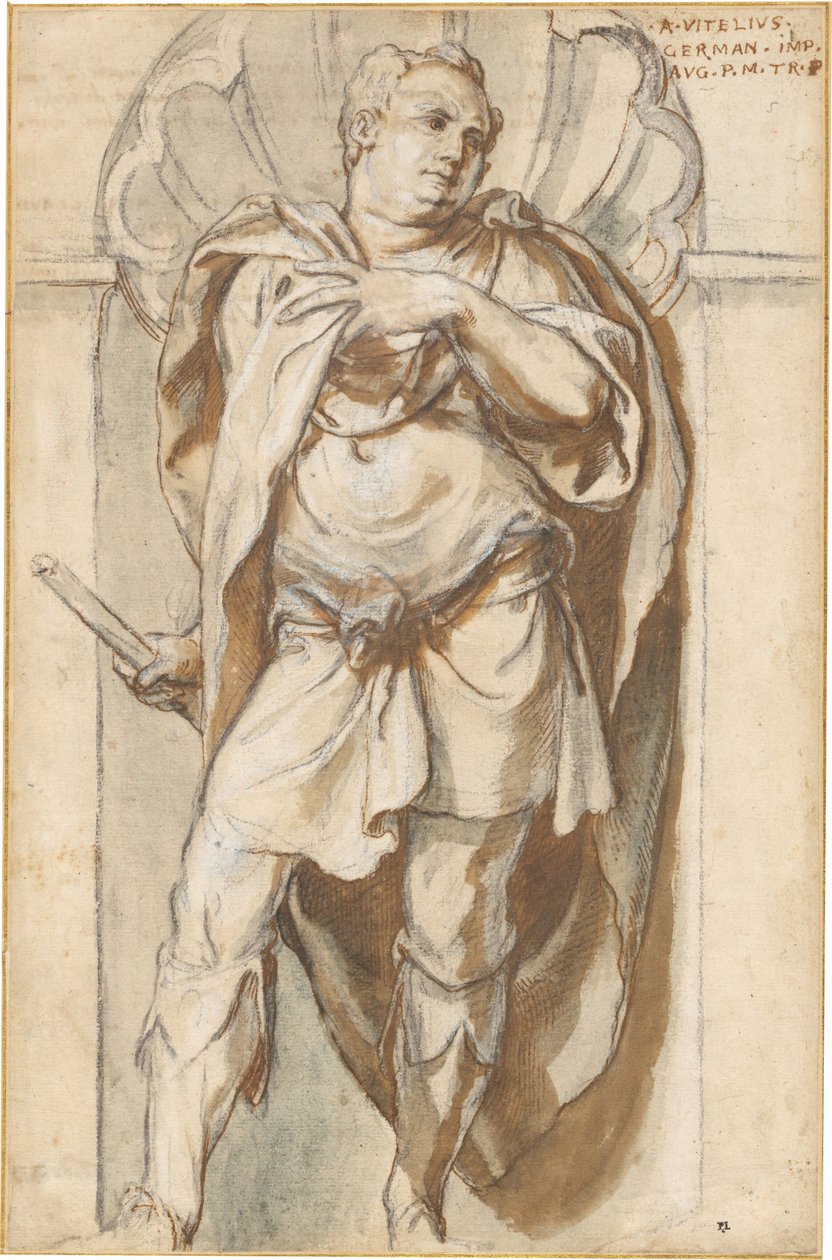 De Keizer Aulus Vitellius door Paolo Farinati