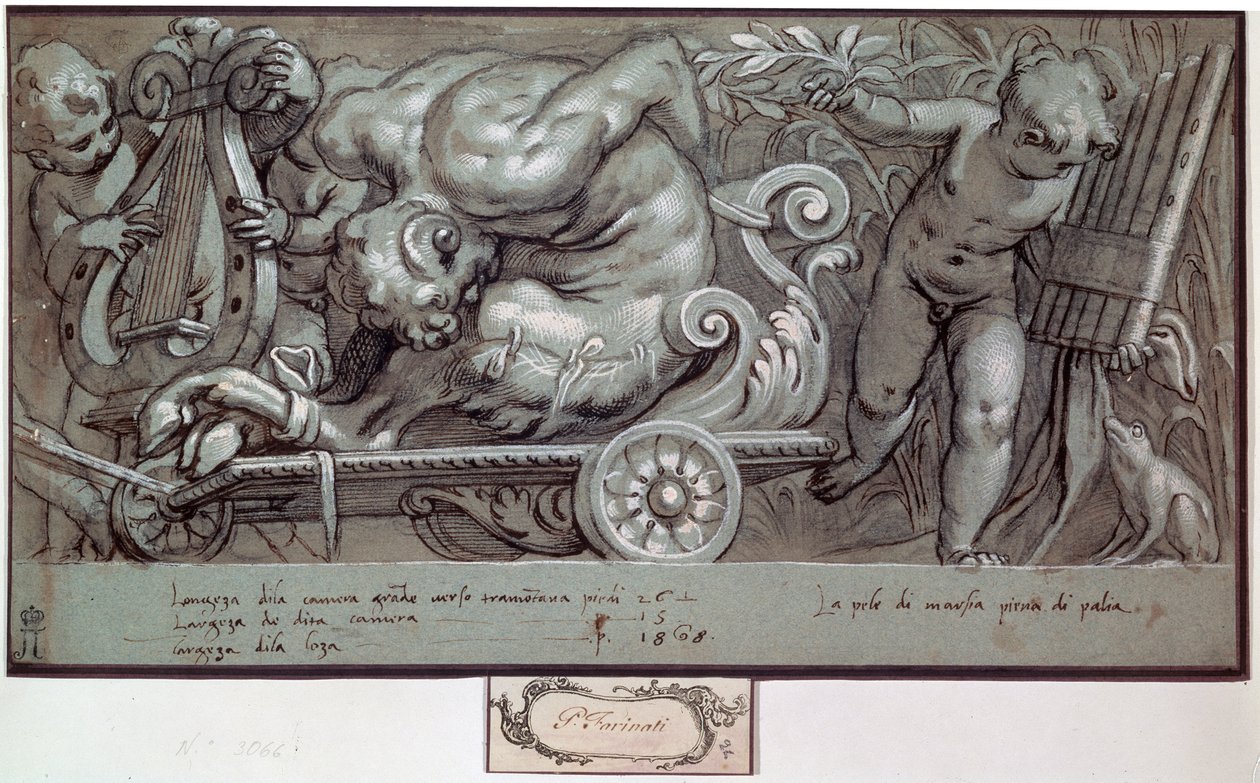De Bestraffing van Marsyas, ca. 1573 door Paolo Farinati