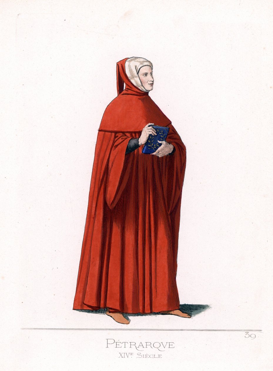 Petrarca (Francesco Petrarca) door Paolo Mercuri