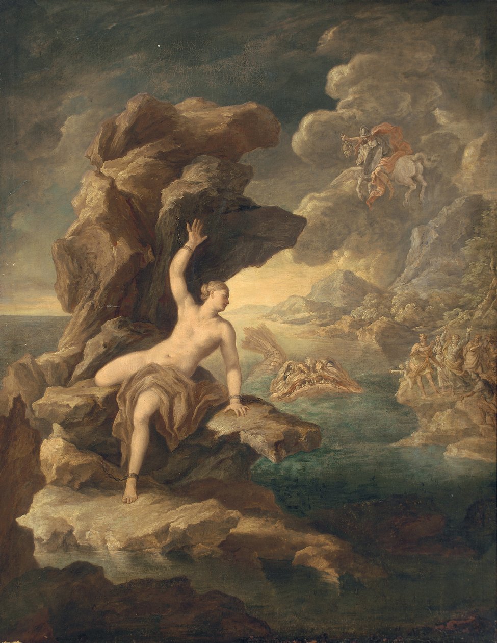 Perseus en Andromeda door Paolo de Matteis