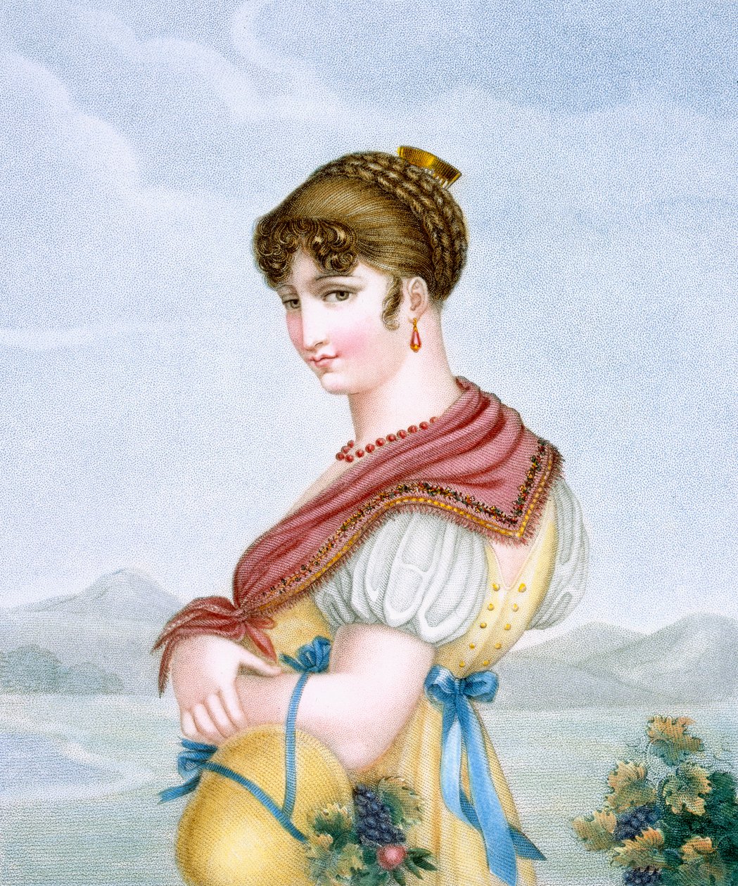 De Reverie, gegraveerd door Augrand, c.1816 door Parfait Augrand