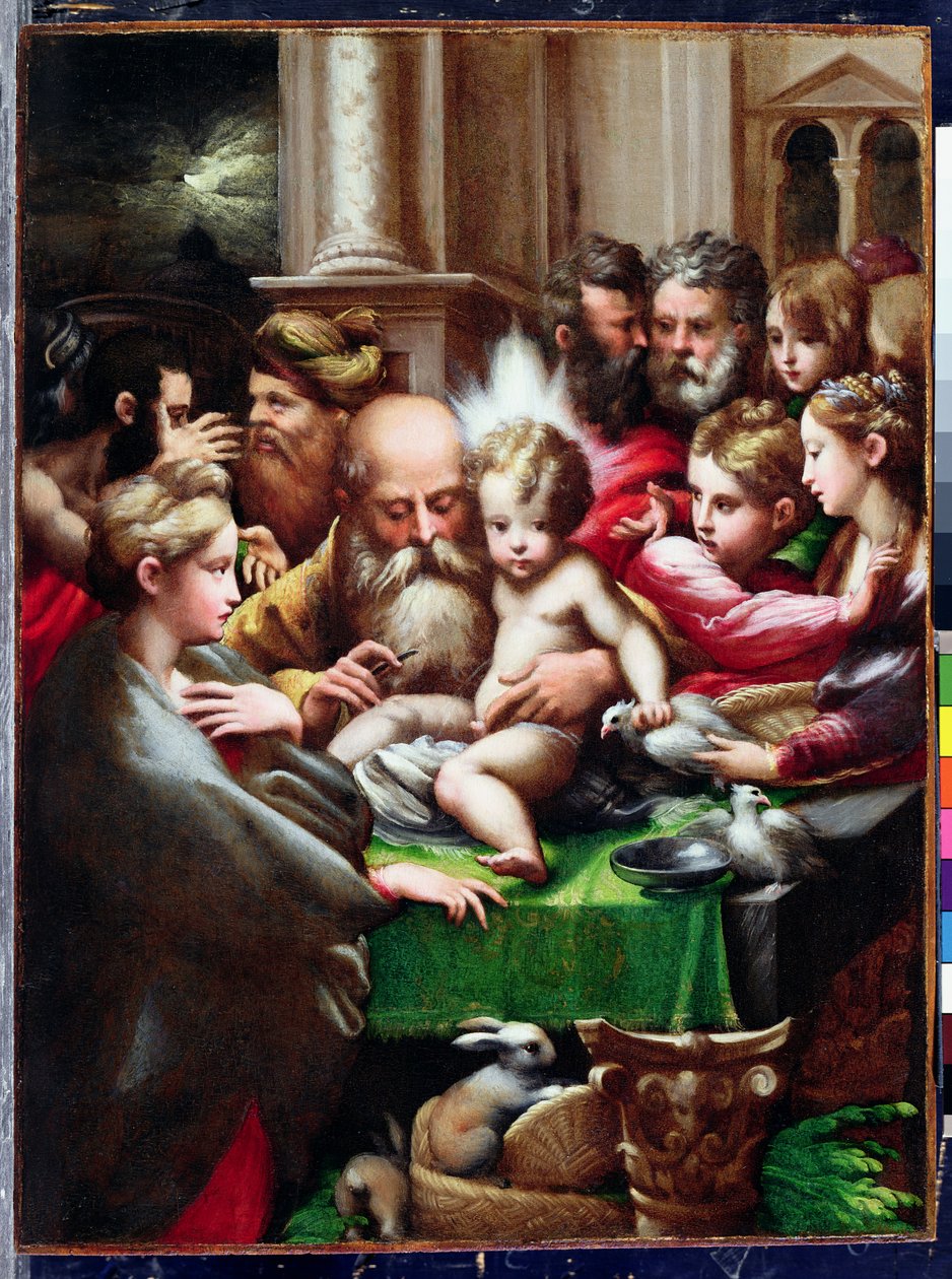 De besnijdenis, c.1523 door Parmigianino