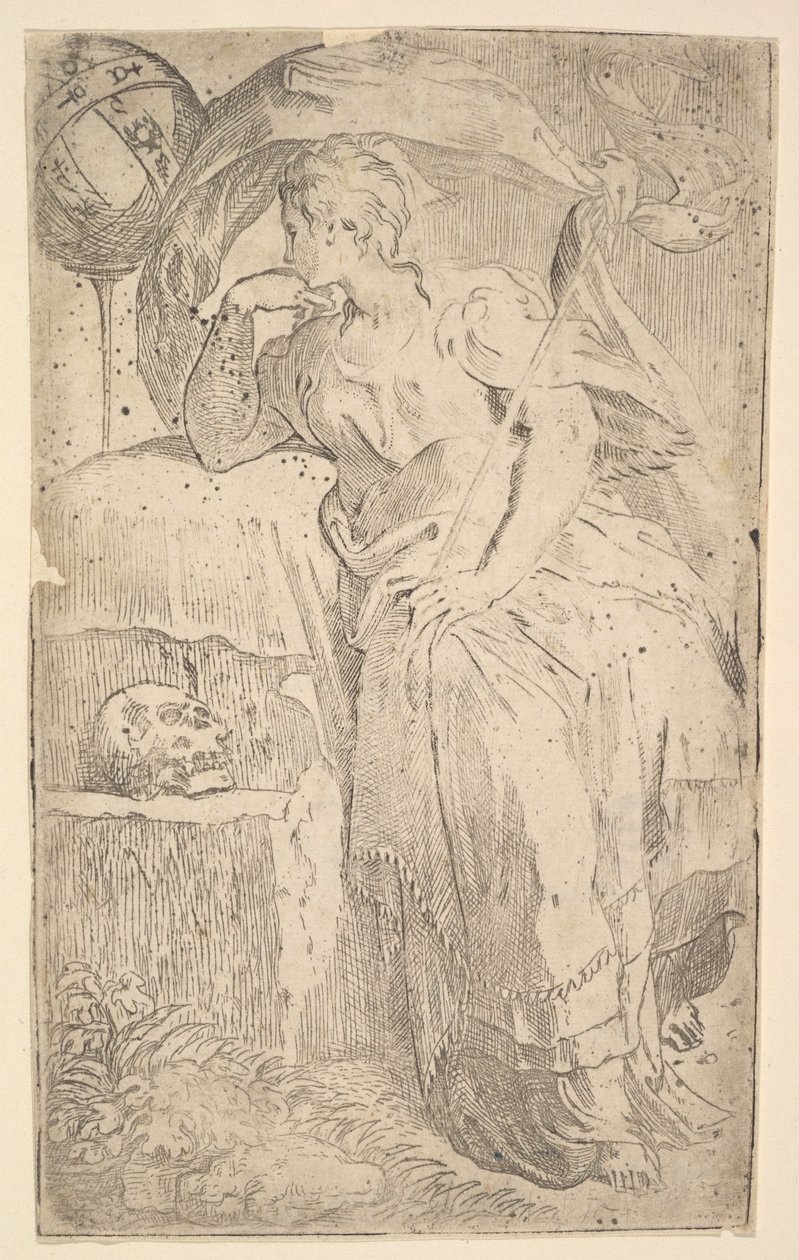 Astrologie, begin 16e eeuw door Parmigianino