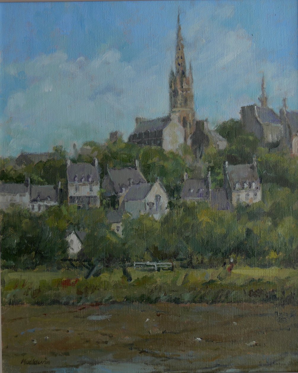 Pont Croix, Bretagne, 2007 door Pat Maclaurin